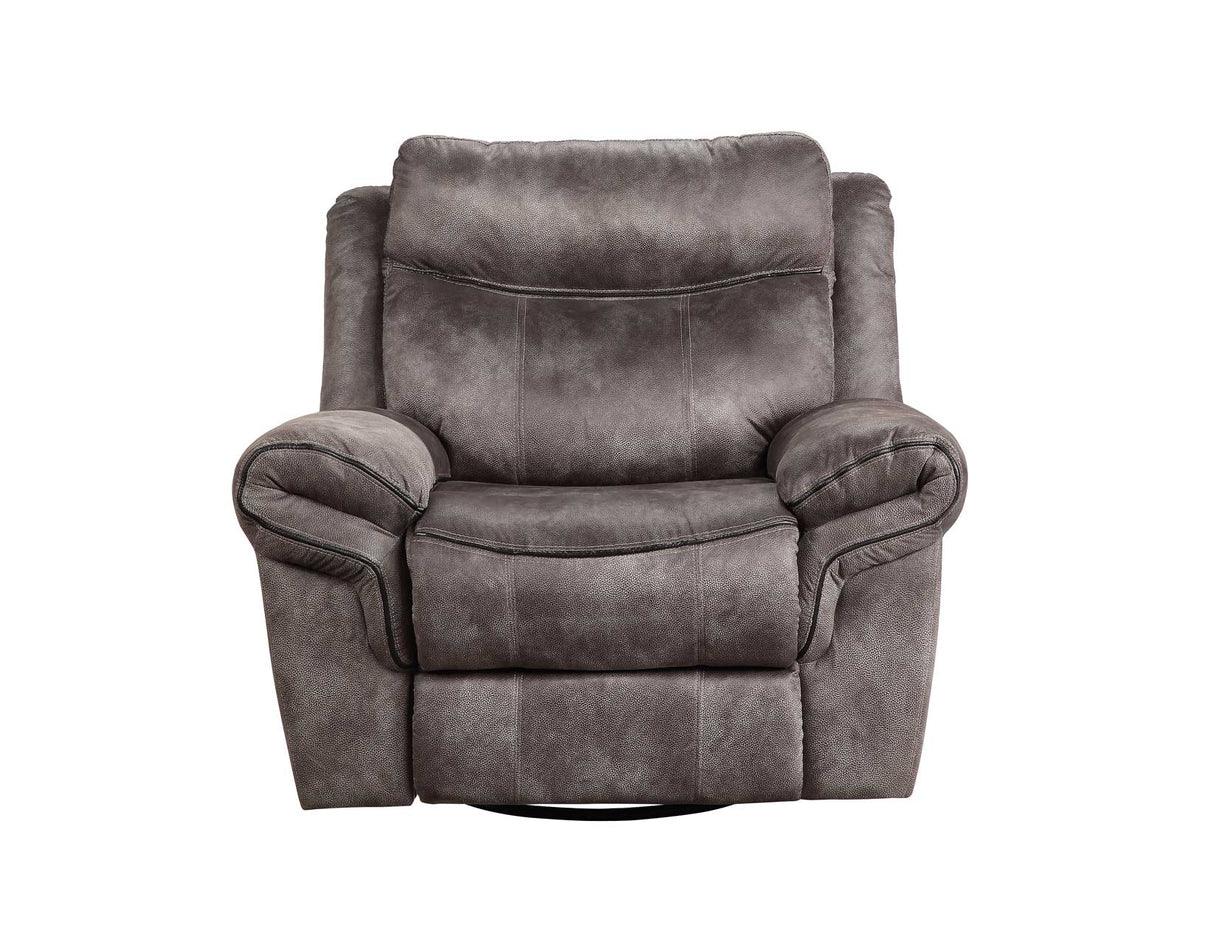 Nashville Gray Swivel Glider Recliner from Steve Silver - Luna Furniture