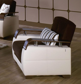 Natural Colins Brown Armchair from Bellona - Luna Furniture