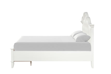 Naucalpan White Twin Bed from Furniture of America - Luna Furniture