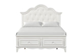 Naucalpan White Twin Bed from Furniture of America - Luna Furniture