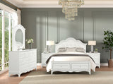 Naucalpan White Twin Bed from Furniture of America - Luna Furniture