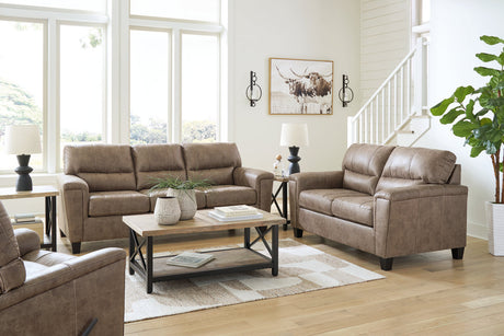 Navi Sofa, Loveseat and Recliner from Ashley - Luna Furniture