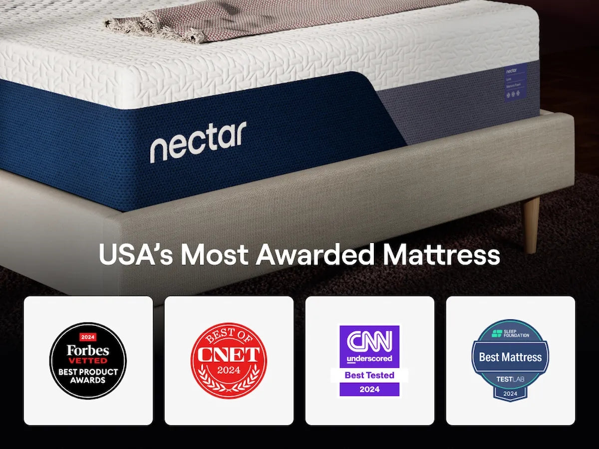 Nectar Foam Luxe 5.1 White King Mattress from Ashley - Luna Furniture
