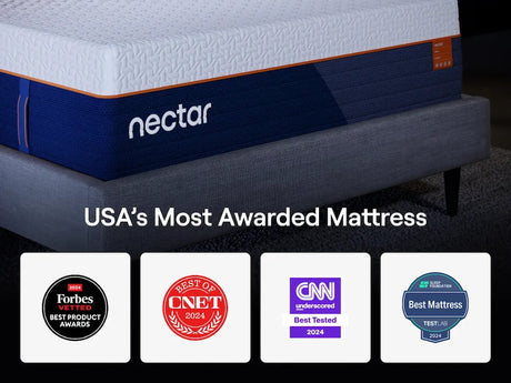 Nectar Ultra Hybrid 5.1 White California King Mattress from Ashley Furniture - Luna Furniture