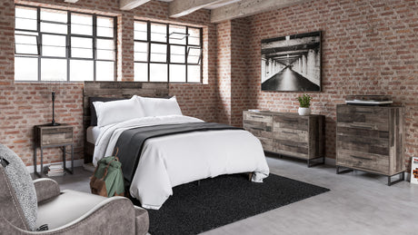 Neilsville Multi Gray Youth Platform Bedroom Set from Ashley - Luna Furniture