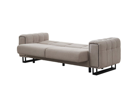 Nero 3-pieces (Sofa & Loveseat & Chair) Livingroom Set in Light Grey from Furnia - Luna Furniture