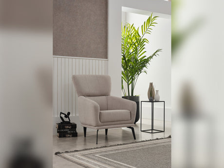 Nero Chair in Light Grey from Furnia - Luna Furniture