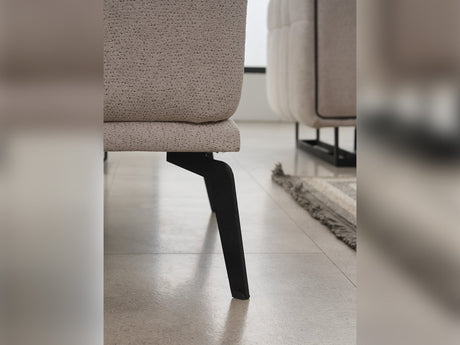 Nero 3-pieces (Sofa & Loveseat & Chair) Livingroom Set in Light Grey from Furnia - Luna Furniture