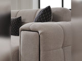 Nero 3-pieces (Sofa & Loveseat & Chair) Livingroom Set in Light Grey from Furnia - Luna Furniture