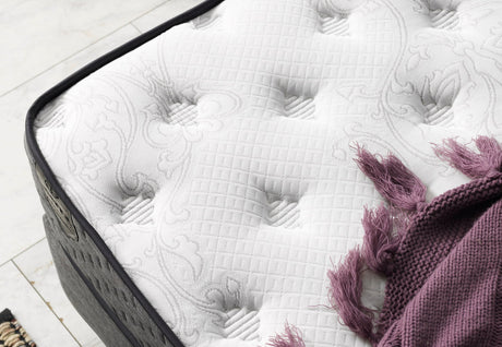 Nevada Queen Storage Bed With Headboard in Grey from Furnia - Luna Furniture