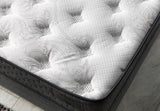 Nevada Queen Storage Bed With Headboard in Grey from Furnia - Luna Furniture