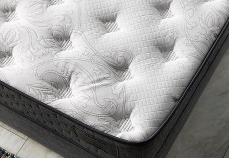 Nevada Queen Storage Bed With Headboard in Grey from Furnia - Luna Furniture