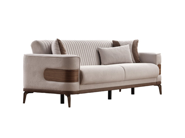 New Mood Convertible Sofa in Cream