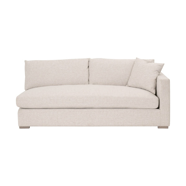 Newport Outdoor Modular 2-seat Right Track Arm Sofa