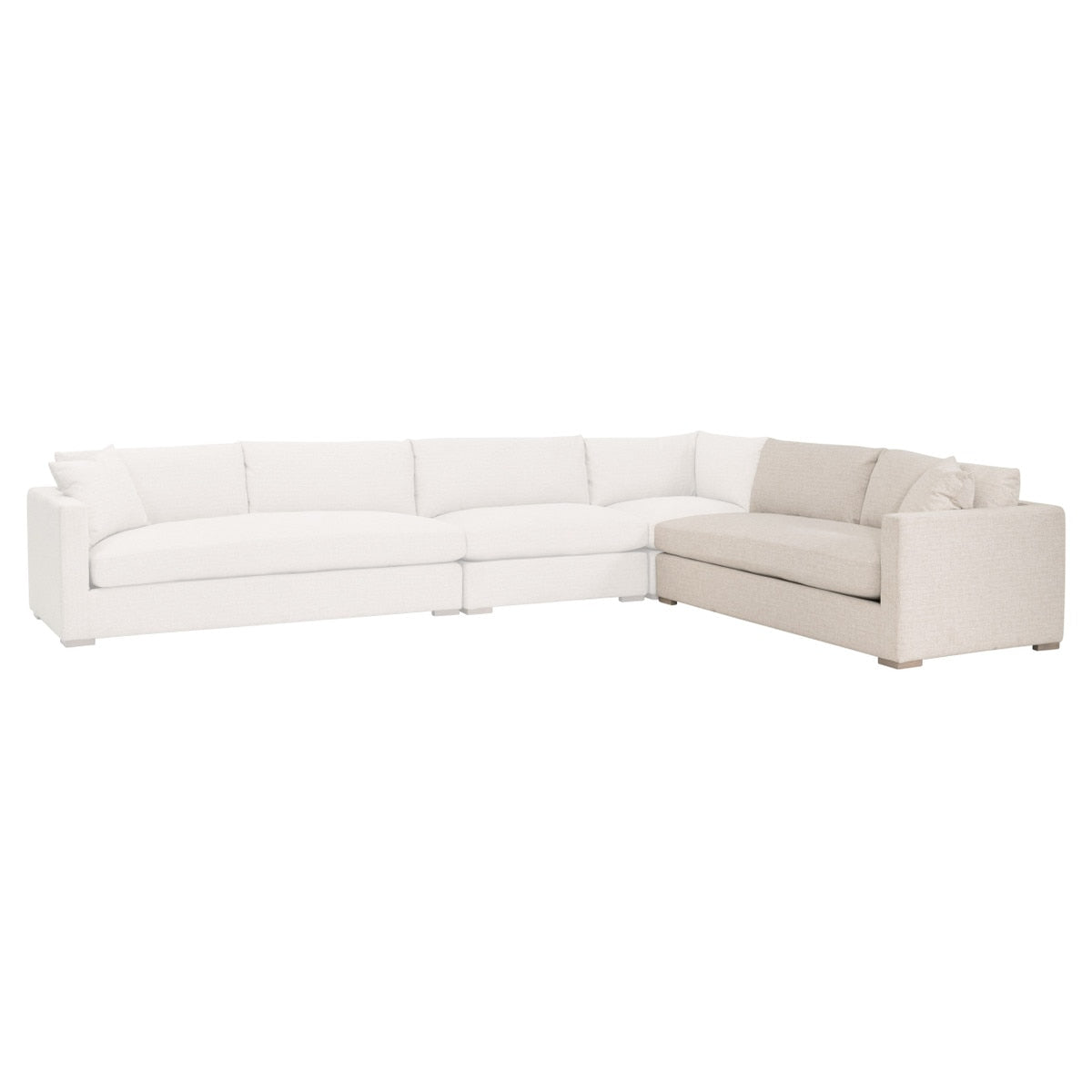 Newport Outdoor Modular 2-seat Right Track Arm Sofa from Essentials For Living - Luna Furniture