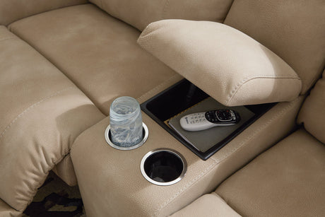 Next-Gen DuraPella Sand 6-Piece Power Reclining Sectional from Ashley - Luna Furniture