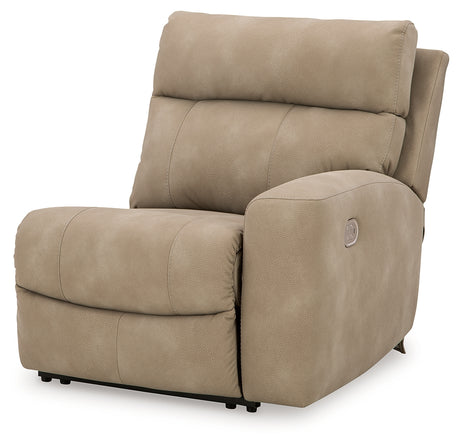 Next-Gen DuraPella Sand 6-Piece Power Reclining Sectional from Ashley - Luna Furniture