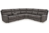 Next-Gen DuraPella Slate 6-Piece Power Reclining Sectional from Ashley - Luna Furniture