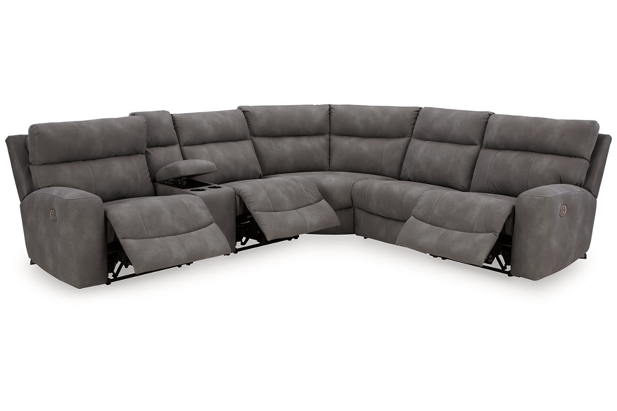 Nyuubara　lical 「träumeline」「empsea」 Next-Gen DuraPella Slate 6-Piece Power Reclining Sectional – Luna