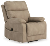 Next-Gen Durapella Sand Power Lift Recliner from Ashley Furniture - Luna Furniture