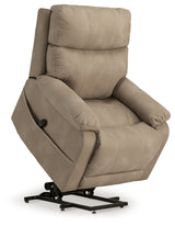 Next-Gen Durapella Sand Power Lift Recliner from Ashley Furniture - Luna Furniture
