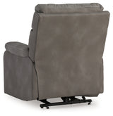 Next-Gen Durapella Slate Power Lift Recliner from Ashley Furniture - Luna Furniture