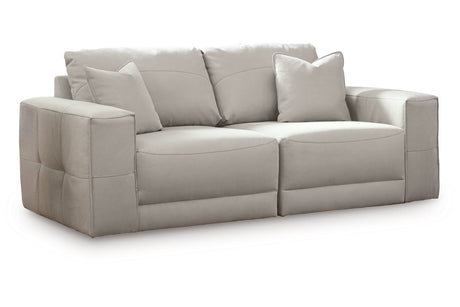 Next-Gen Gaucho Gray 2-Piece Sectional Loveseat from Ashley - Luna Furniture