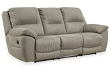 Next-Gen Gaucho Putty Power Reclining Sofa and Loveseat from Ashley - Luna Furniture
