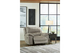 Next-Gen Gaucho Putty Power Reclining Sofa and Loveseat from Ashley - Luna Furniture