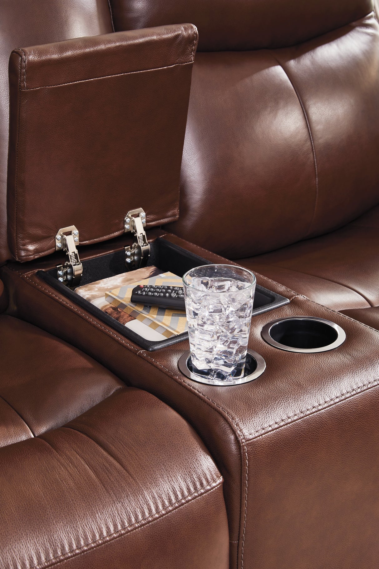 Next Move Sofa and Loveseat in Mahogany from Ashley Furniture - Luna Furniture