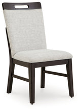 Neymorton Light Gray/Brown Dining Chair, Set of 2 from Ashley Furniture - Luna Furniture