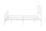 Nicoli White Full Metal Bed from Furniture of America - Luna Furniture