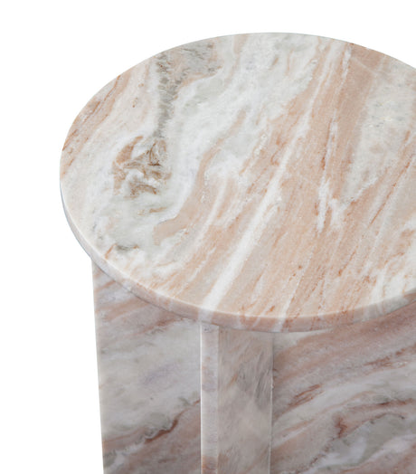 Niki Toronto Brown Marble End Table from Steve Silver - Luna Furniture
