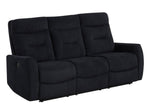 Nina Black 3-Piece Power Reclining Set from Happy Homes - Luna Furniture