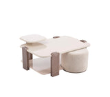 Nirvana Table Ottoman from Furnia - Luna Furniture