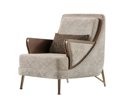 Nirvana Chair in Beige from Furnia - Luna Furniture