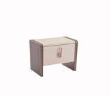 Nirvana Bedroom (Queen Bed & Dresser With Mirror & Ottoman & 2 Nightstand With Back ) from Furnia - Luna Furniture