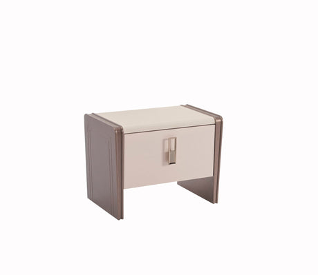 Nirvana Nightstand With Back from Furnia - Luna Furniture