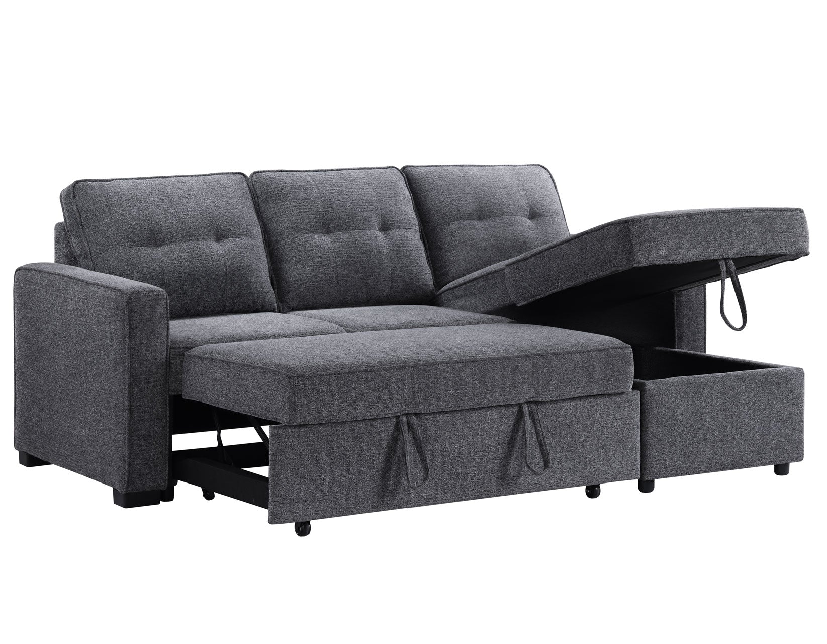Steve Silver Noah Flippable, Convertible Storage Sleeper Chofa