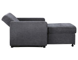Noah Gray Convertible Sleeper Chair-and-a-Half from Steve Silver - Luna Furniture