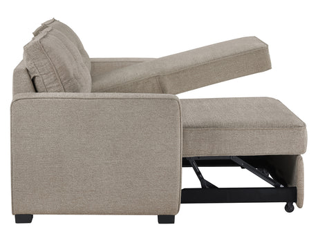 Noah Flippable, Convertible Storage Sleeper Chofa, Tan from Steve Silver - Luna Furniture