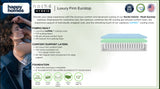Noche Luxury Queen 13" Firm Hybrid Mattress from Happy Homes - Luna Furniture