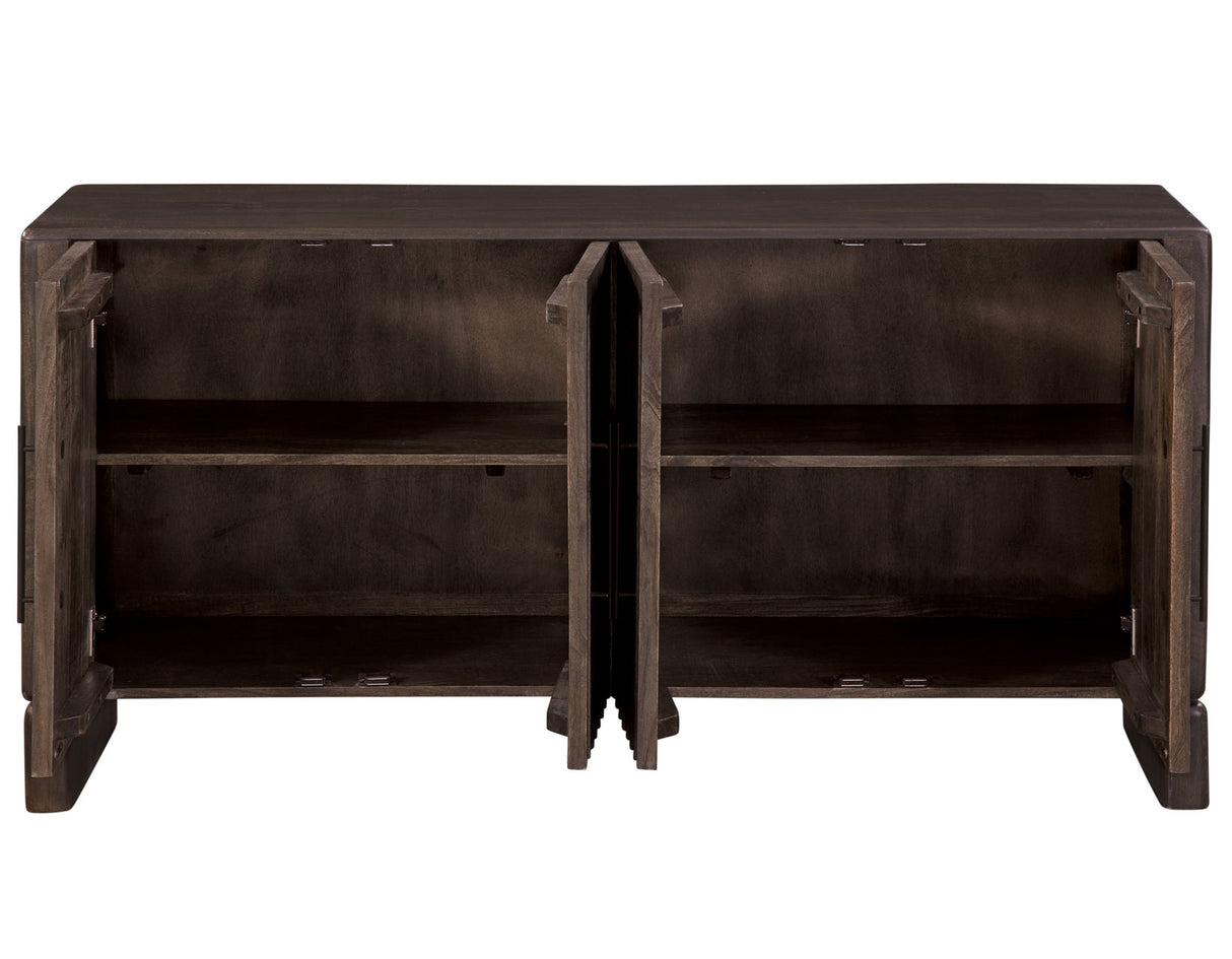 Norvell Dark Espresso 6-Piece Dining Set from Steve Silver - Luna Furniture