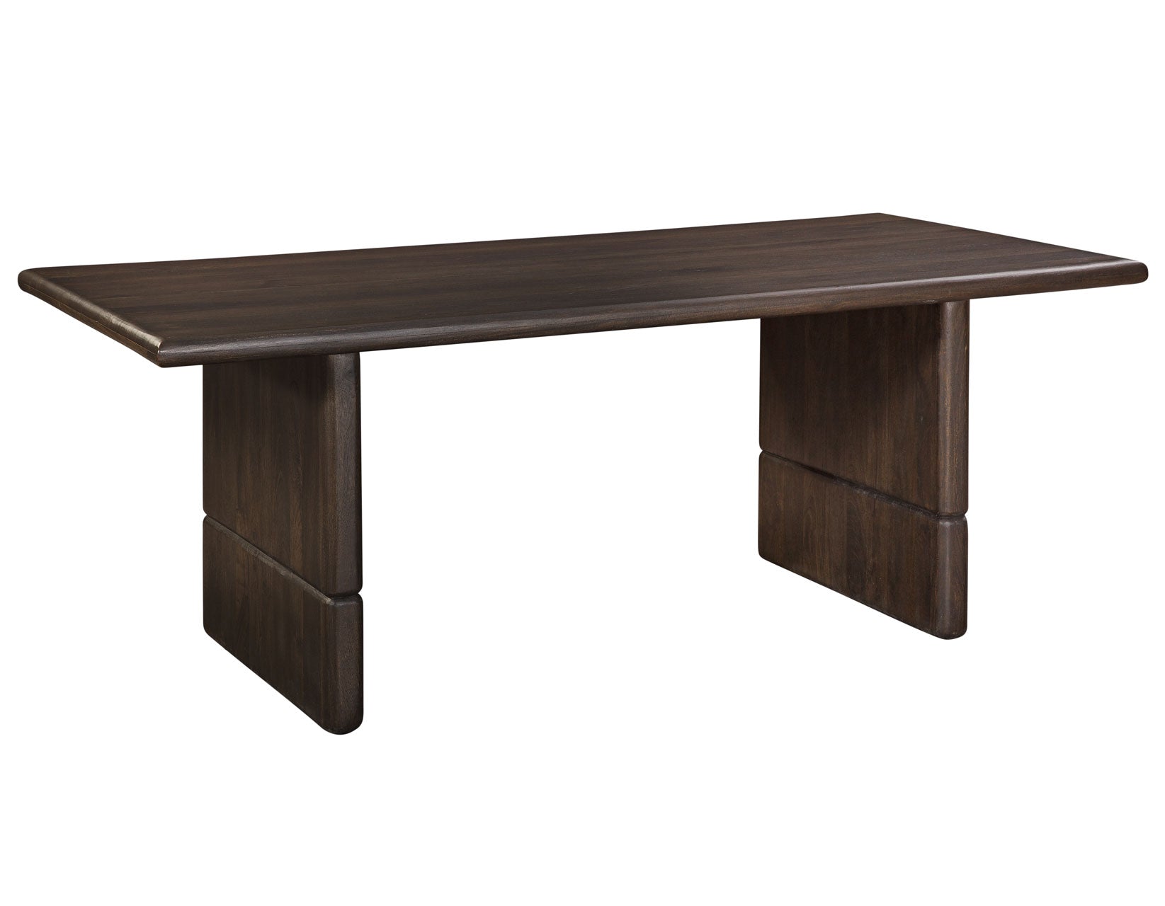 Steve Silver Norvell Dark Espresso Solid Wood 78″ Dining Table