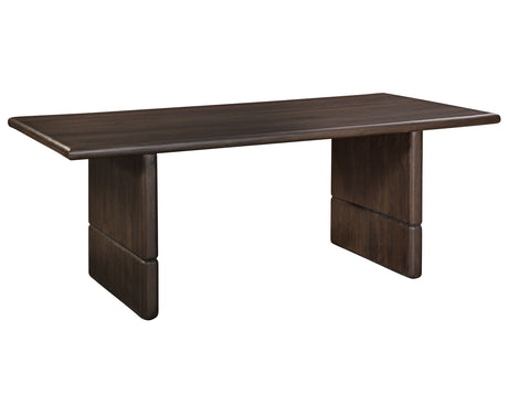 Norvell Dark Espresso Solid Wood 78″ Dining Table from Steve Silver - Luna Furniture
