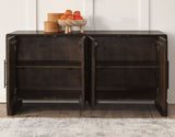 Norvell Dark Walnut 4-Door Sideboard from Steve Silver - Luna Furniture