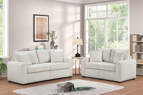 Norvix Beige Living Room Set from Happy Homes - Luna Furniture