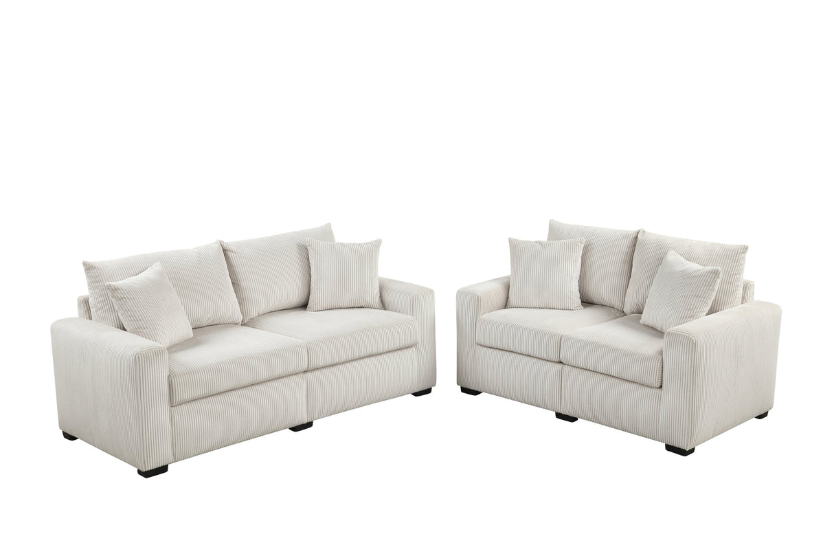 Norvix Beige Living Room Set from Happy Homes - Luna Furniture