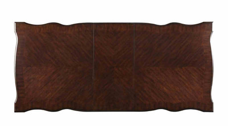 Nouvelle Brown Cherry/Espresso 7-Piece Dining Room Set from Furniture of America - Luna Furniture