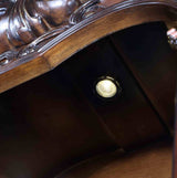 Nouvelle Brown Cherry Hutch & Buffet from Furniture of America - Luna Furniture
